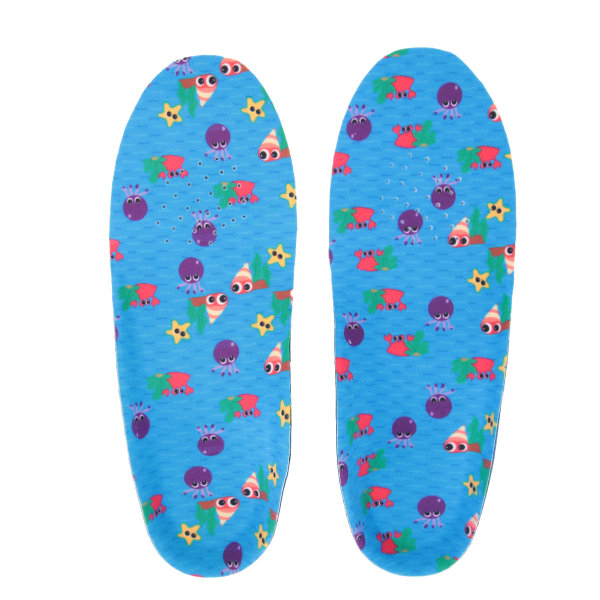 Barn Orthotic innersåle Flatfoot Toein Toeout Walking Correction Insoles for Kids(XS)
