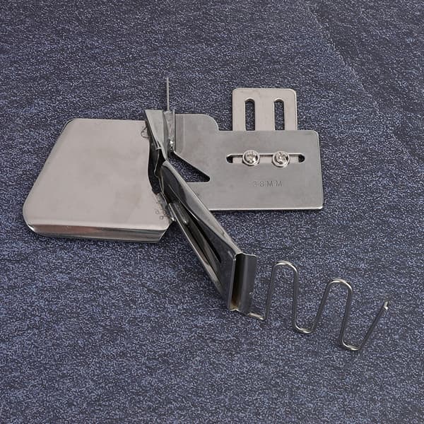 Båndbinder Symaskinetilbehør Rustfrit Stål 4 Folder Korrosionsbestandig Holdbar (38 mm)