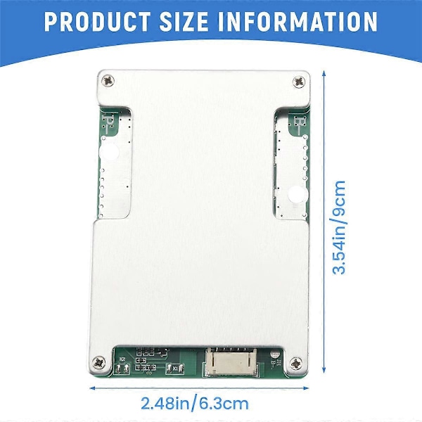 4S 12V 800A BMS Li-Iron Litium Batteriladdare Skyddskort