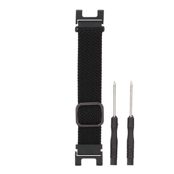 Smartwatch-armband i vävt nylon, 22 mm bredd, för Aamazfit TRex/TRex Pro (svart)