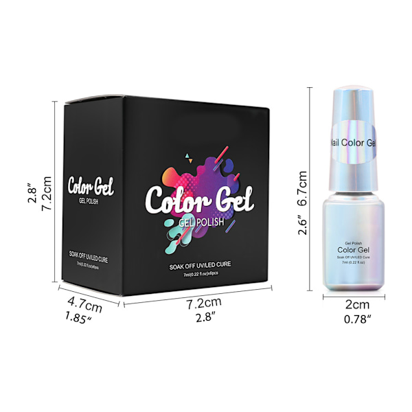 7ml Cat Eye UV-geelilakka Soak Off Cat's Eyes -geelilakka manikyyriin ja kynsien koristeluun