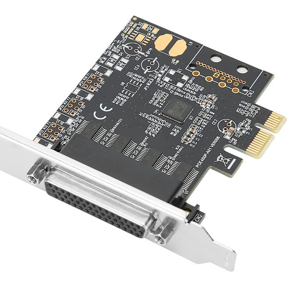 Udvidelseskort PCI E TIL AX99100 4-ports computertilbehør 115200bps til SPP/Byte/ECP-tilstand