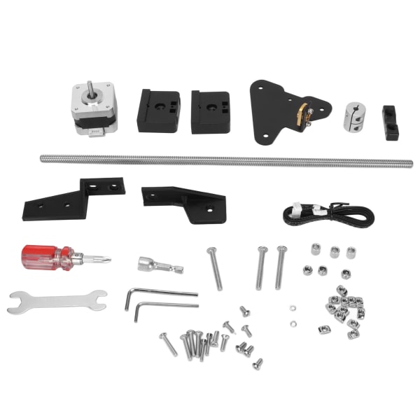 Dual Z Axes Kit 3D-skrivare Aluminium blyskruv Dual Z Stepper Motor Upgrade Kit för Ender 3 Pro för Ender 3 V2