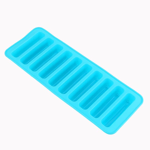 Färgglad Cylinder Isbitar Bricka Frysform Fondant Chokladform Gör Silikon