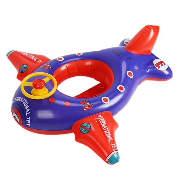 Flyvemaskine Baby Svømme Float Spædbarn Oppustelig Flyvemaskine Float Børn Svømme Float Båd