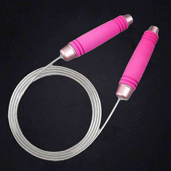 Tungt Hopptau for Kvinner og Menn - Justerbart PVC-Tau med Aluminiumskulelagerhåndtak - Ideelt for Crosstrening