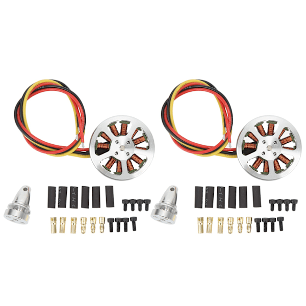 2 stk 5010 360KV RC børsteløs motor multiakset flymotor for RC Quadcopter Multicopter Drone