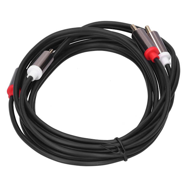 2RCA han til 2RCA han lydkabel guldbelagt dobbelt til RCA ledning til tv til forstærker2M/6.6ft