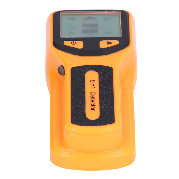 5 i 1 Stud Finder Multifunktionel Væg Scanner LCD Elektronisk Metal Stud Detektor HW430Gul