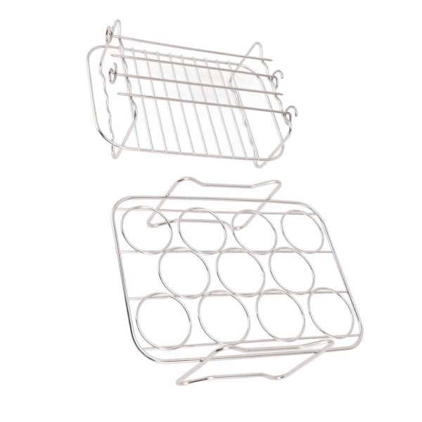 Dampstativsett Egg Dampstativ Grillspyd 304 Rustfritt Stål Trygt for NINJA FOOD