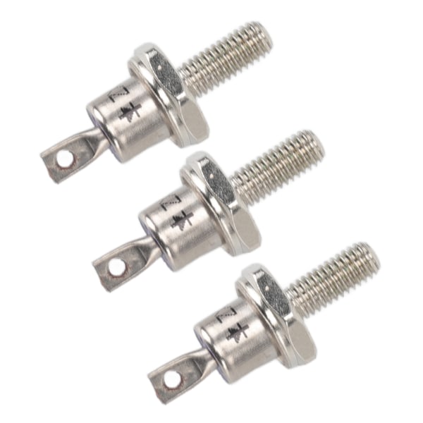 3 stk. ensretterdiode spiral 25A jern høj hårdhed spiral ensretter modul udskiftning for generator katode