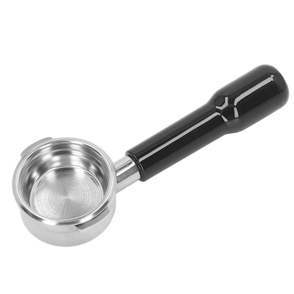 58mm Pohjaton portafilter 2 korvaa Ruostumaton teräs Irrotettava kahvikoneen lisävaruste Breville 9 -sarjaan Musta