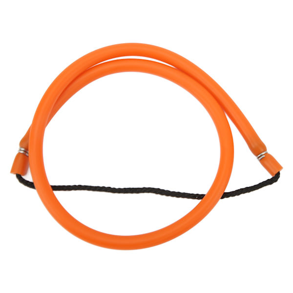Skjutspö Spjut Slunga 5x10mm Latex Band Bra Elasticitet Tillbehör för Fiske Orange