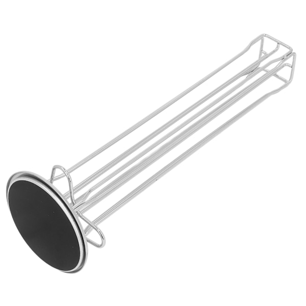 40 Kapsel Kaffehållare 360 Grader Roterande Karusell Förvaring Organizer Dispenser för Nespresso Kapsel Silver