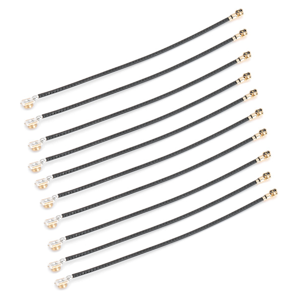 10 kpl Pin-liitin IPEX‑4 MH4 Gen4 UFL naaras-IPEX‑1 kaapeli AX200/9260 8265