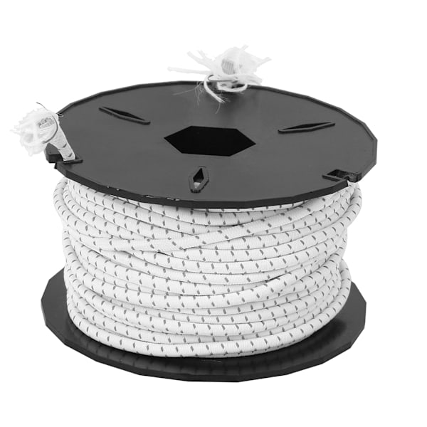 Udendørs Camping Reb Refleks Camping Telt Reb Latex Elastic Guyline RopeWhite