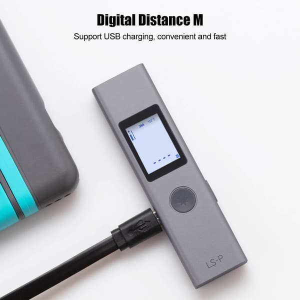 40m Digital Handhållen Högprecision USB Avståndsmätare Instrument