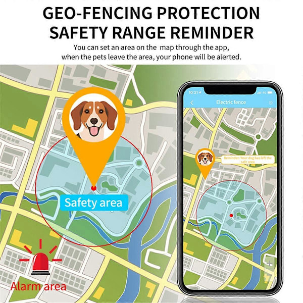 TK919 4G GPS-tracker för djur, jakthund, GPRS-lokalisator