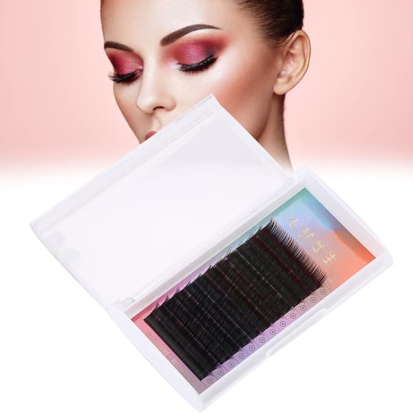 Gradient Ramp Soft Blended False Eyelashes Extension Long Fake Eye Lashes 0.10C 13mm