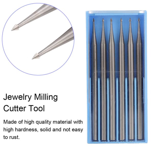 Metallskjærings-, slipe- og freseverktøy for smykkelaging og gravering (#1)