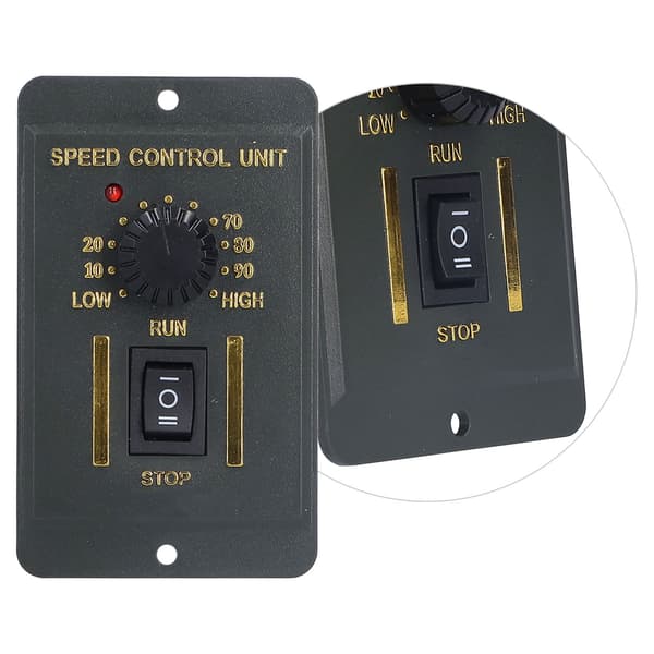 AC Motor Hastighedsregulator Mini Hastighedsregulator med CW CCW til Instrumentering 220V25W