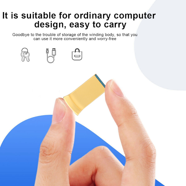 USB 3.0 til Type-C Adapter Bærbar Opladerkonverter til Smartphone Tablet Harddisk (Guld)