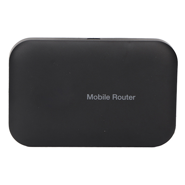 WiFi Hotspot 2000mAh Batteri Kompakt Bærbar Sort 4G SIM-kort Router til Hjem Kontor Rejser