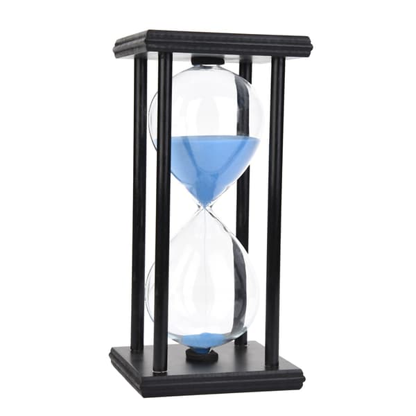 Timeglas 30 minutter Træ Sand Glas Timer Ur Mode Gaver Hjemmekontor Skrivebordsindretning