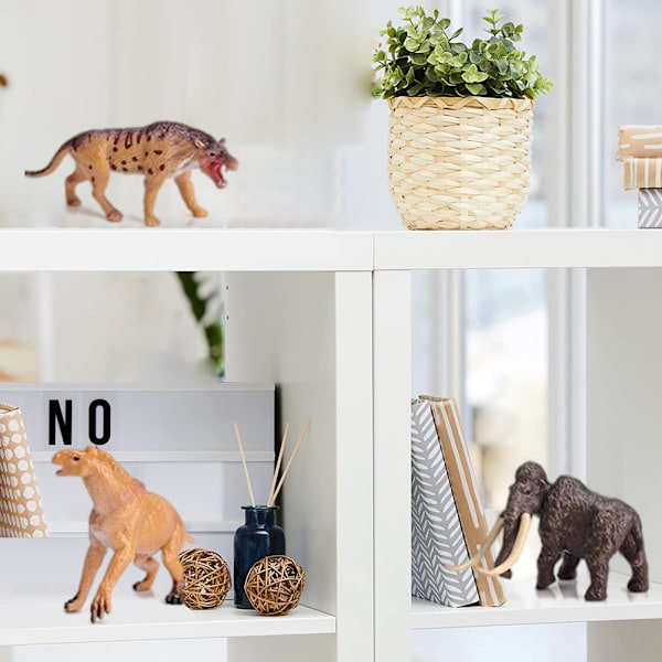 12 stk. Dyrefigur Model Jungle Dyr Legetøj Sæt Kunstig Vild Dyr Læring Skov Dyr Legetøj Playset til Børn Børn
