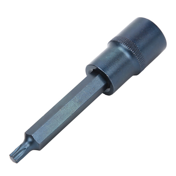 Socket Bit Star S2 Legert stål Elektrisk hurtignøkkelverktøy Maskinvare Blueing Blister 1/2X100XT30