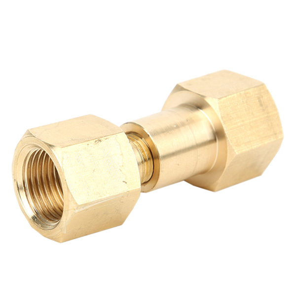 CGA-320 til CGA-580 sylinderadapter, karbondioksidtank til argonregulator