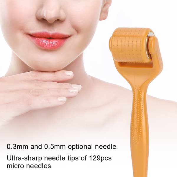 192 nåle Micro Needles Roller Ansigtsbehandling mod akne og rynker Hudplejemassageapparat 0,5 mm