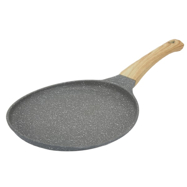 Stekepanne Flat Bottom Jevn Varme Stick Free Cooking Kjøkkenutstyr med Håndtak for Mat 24cm / 9.45in