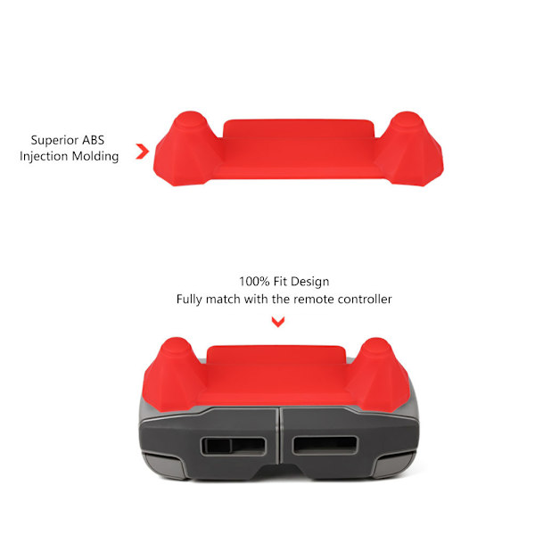 Sunnylife Kontrollspakshållare för DJI MAVIC 2 Fjärrkontroll (Röd)