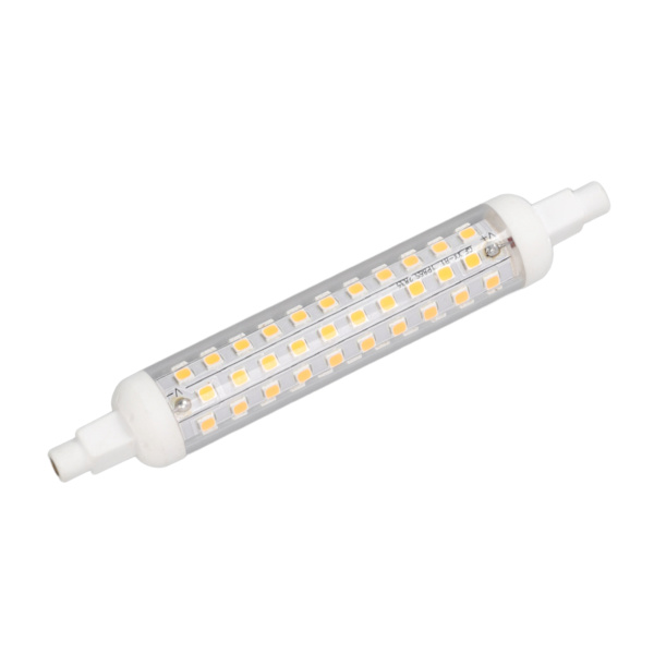 Dobbeltsidet LED-pære med 86 LED-perler, varmt lys, erstatningspære til hus og kontor, 220V 10W