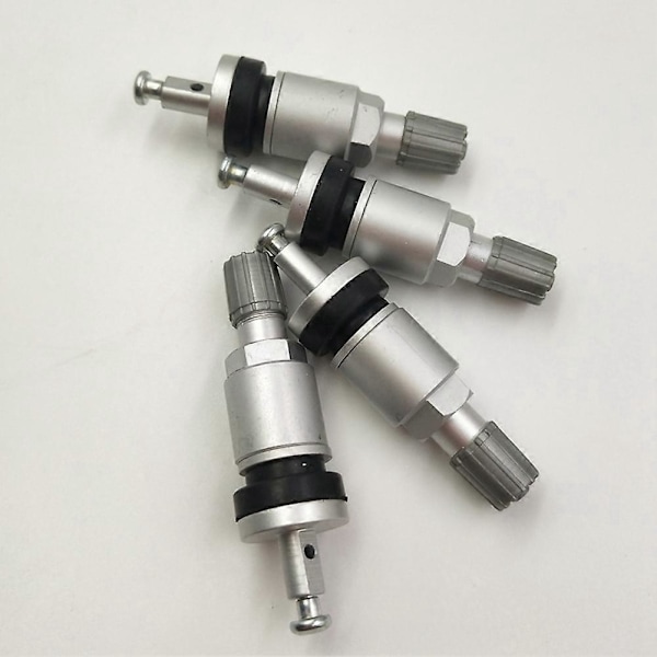 8 stk. TPMS Dekkventiler for Reparasjonssett for Slangeløse Lettmetallventiler