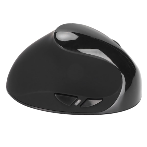Vasenkätinen pystyhiiri 2.4G langaton pystysuuntainen ergonominen hiiri ladattava hiiri USB sovittimella säädettävä DPI PC:lle musta