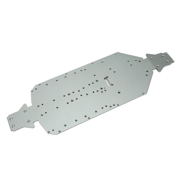 RC Chassisplade Aluminiumlegering CNC-bearbejdning Erstatning til ZD Racing 07 1/7 Modelbil
