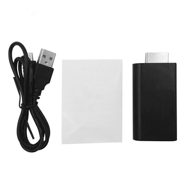 til PS2 til HD Multimedia Interface Converter Adapter HD 480I Plug and Play AV Converter til TV Monitor