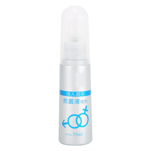 Voksen sexlegetøj rengøringsvæske Bærbar Sex Vibrator Cleaner Spray Fluid 55ml