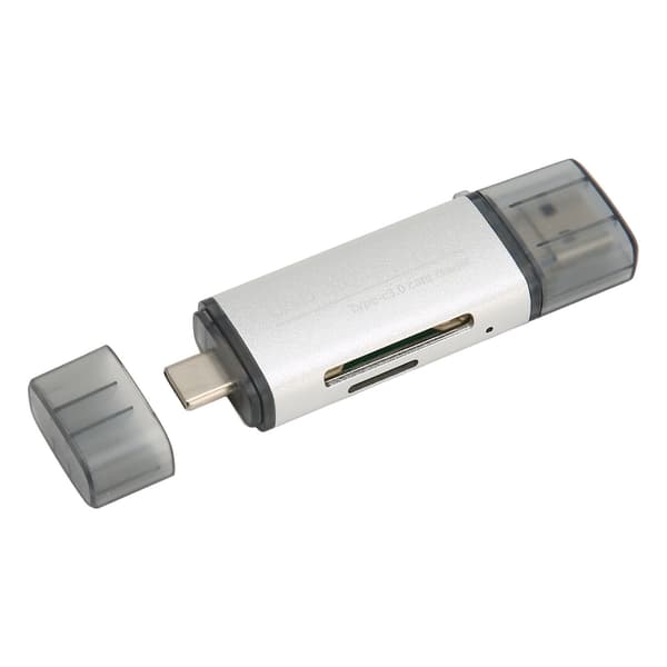 USB C USB 2.0 MICRO USB Hukommelseskortlæser Bærbar Kontor Micro Lagerkortlæser til OS X System