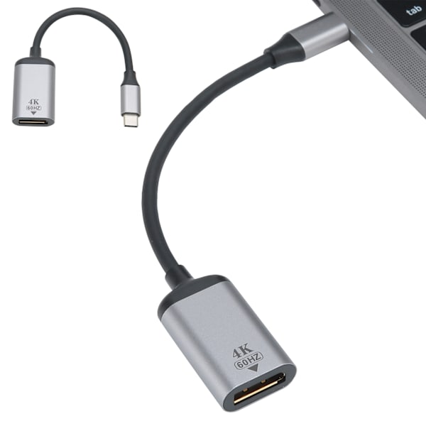 TypeC han til DP kabeladapterkabelkonverteringsledning kabelstik kabel