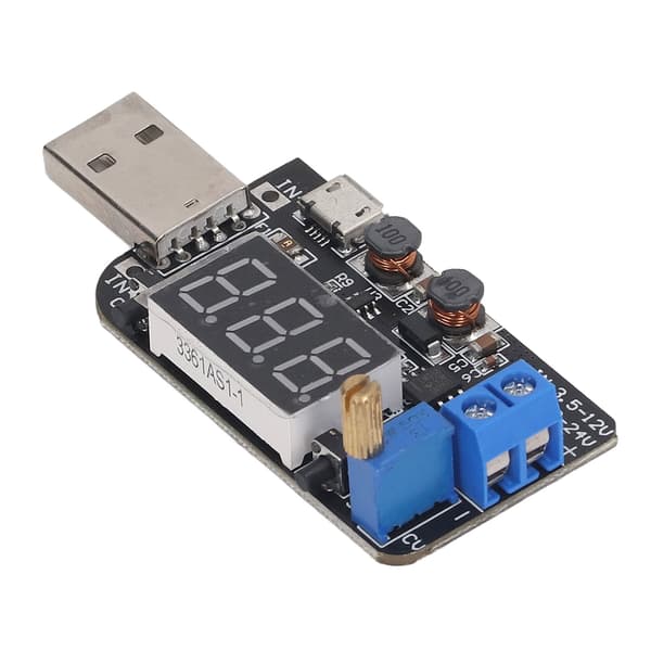 Boost Buck-omformer modul DC 5V til DC 3.3V 9V 12V 18V 24V USB strømforsyningskort