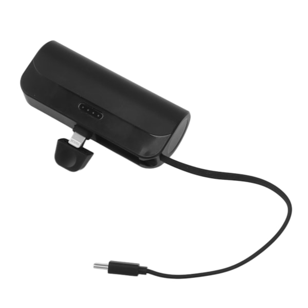 Mini bärbar laddare utomhus nödladdning Powerbank med typ C-kabel för IOS-gränssnitt