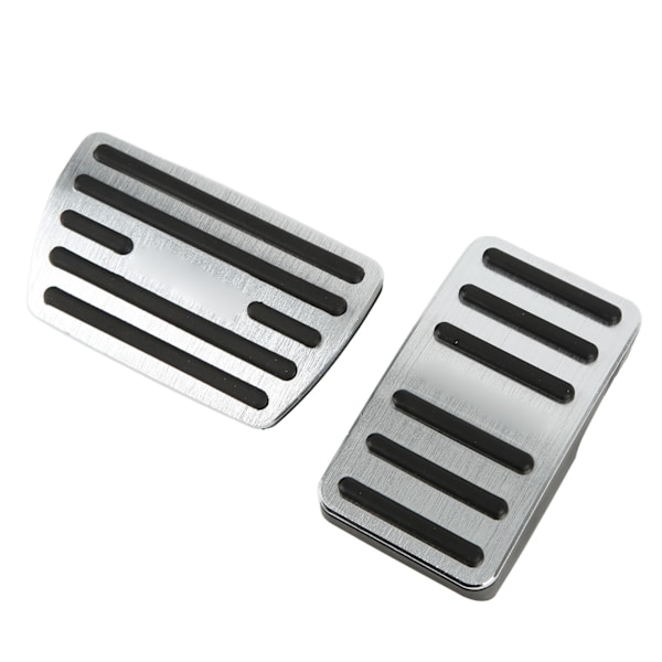 2PCS Accelerator Bromspedal Kombination Anti Slip Fotplatta Ersättning för Accord 10 2018‑2021Silver