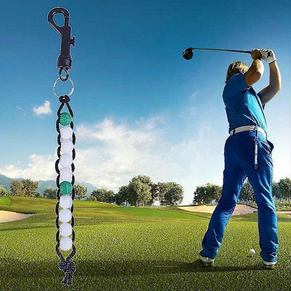 2 kpl Golf Deluxe Helmien Laskuri Lyöntimäärän Laskin _SZXM