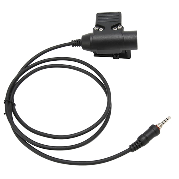 Walkie Talkie Headset Adapter Press Typ Kompakt Säker anslutning för Yaesu Vertex VX-6R VX-7R VX-6E VX-7E