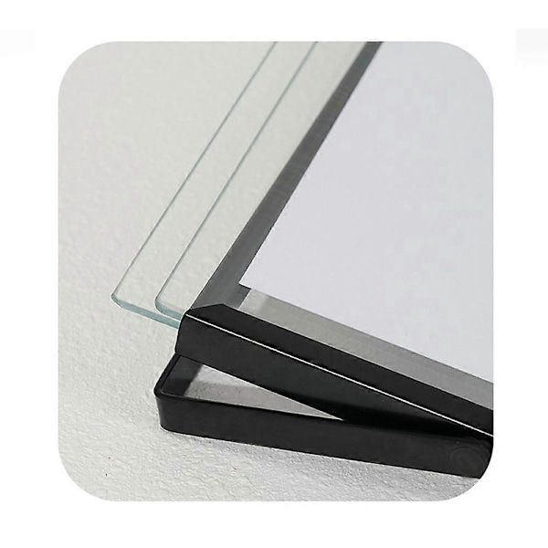Metall Bilderamme med Passepartout, egnet for 12,7 x 17,8 cm bilder, Fotorammer 5x7' A