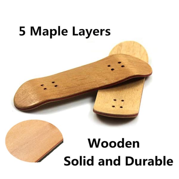 Mini Fingerboard Profesjonelle Fingre Skateboard Lønnetre DIY Montering Skateboarding Leke Julegave Til Barn