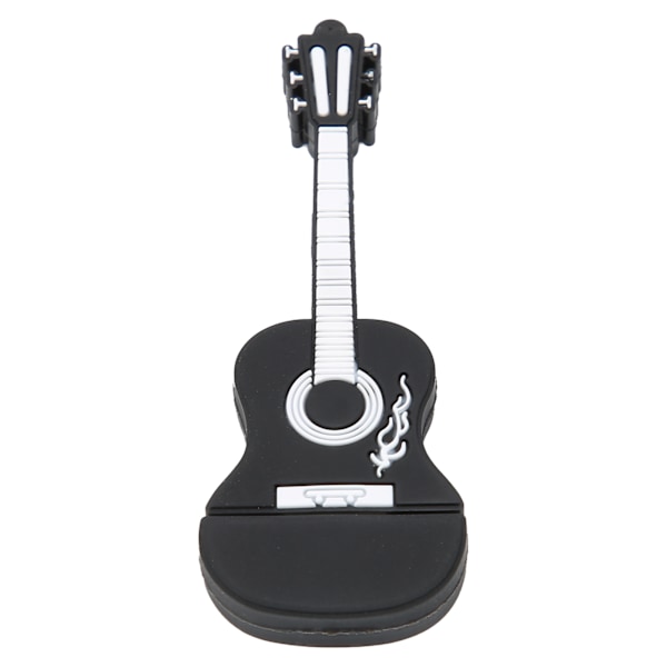 USB Flash Drives Guitar Appearance Capacity Optional Compatible System Memory Stick for Data Storage Transmission128GB